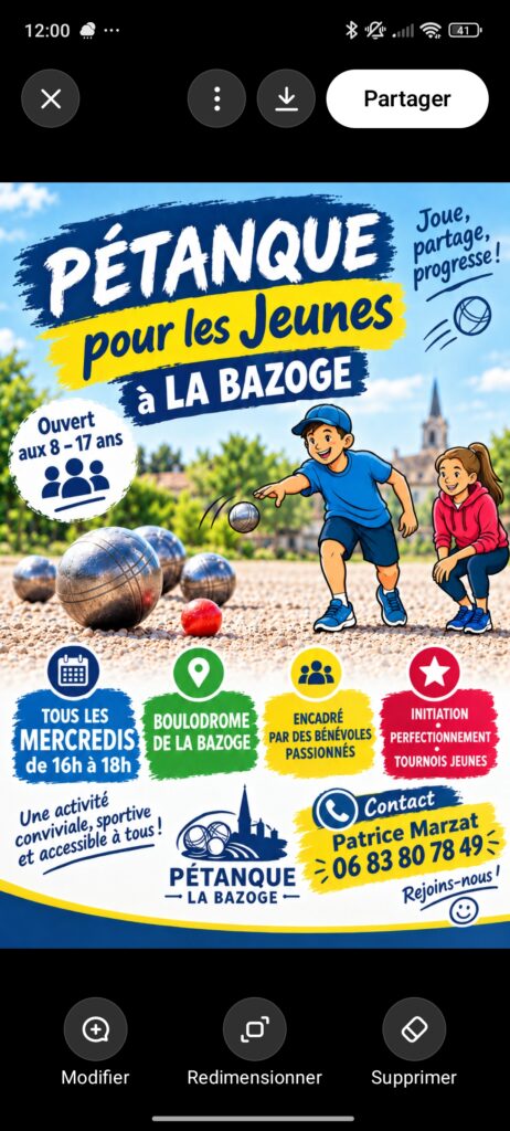 affiche la bazoge